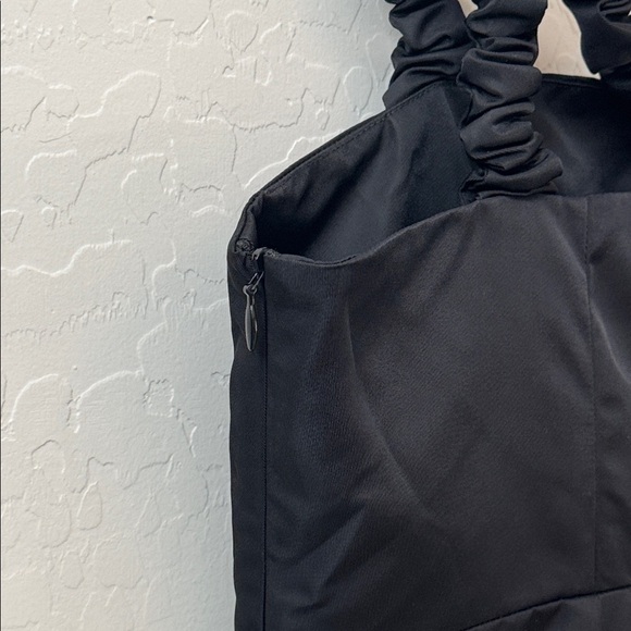 NWT GANNI Nylon Ruched Strap Mini Empire Dress Size 40= US 8/10 - Picture 7 of 10